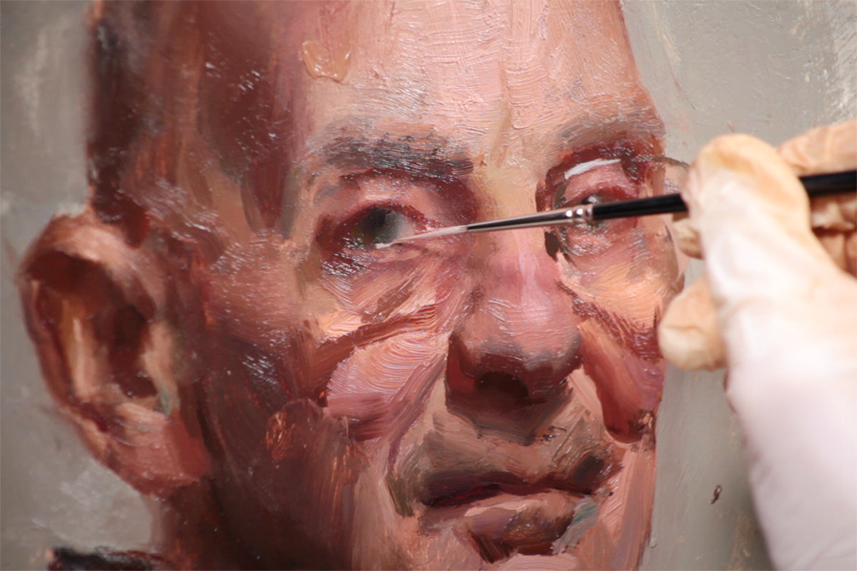 Adam Clague online video course painting demonstration